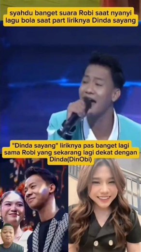 syahdu banget suara Robi nyanyi bilang Dinda sayang di lagu bola😍#short#video#da7