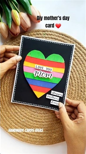 DIY Mother's Day Greeting card making idea | Handmade Cards Ideas #mothersdaycard