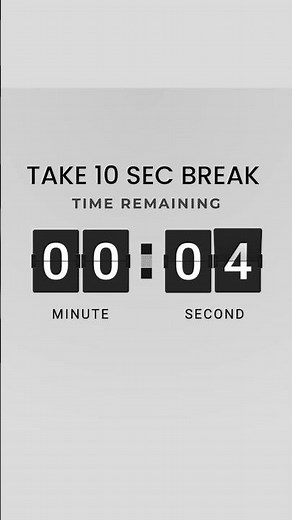10 Second Flip Clock Timer ⏳ @RhythmofCalm