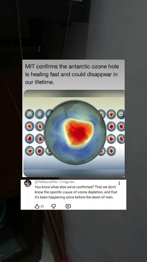 MIT confirms the antarctic ozone hole is healing