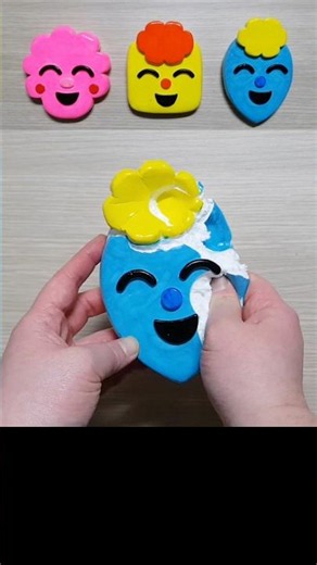 Noodle & Pals Happy Blossom, Stan, Cheesy Clay Cracking 천사점토 행복한 블라썸, 스탠, 치즈 점토 부수기