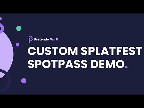 Splatoon - Custom Splatfest demo over Spotpass