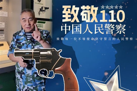 中国人民警察节到来之际，听杨老师介绍2005式警用转轮手枪