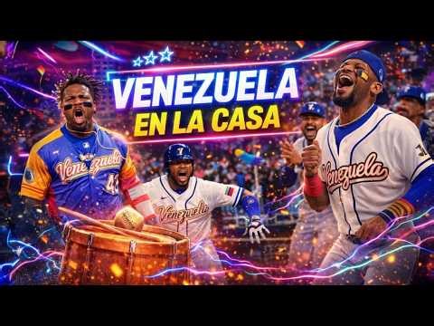 ¡AQUÍ ESTAMOS! 🇻🇪 El Himno de Venezuela en el Clásico Mundial de Béisbol