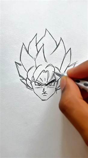 How To Draw GOKU Super Easy!