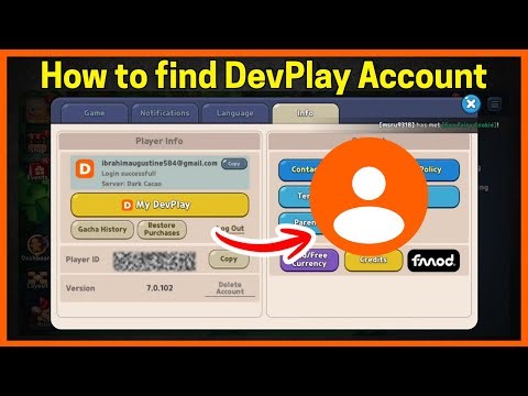 How to find your DevPlay account (step by step)