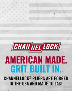 2.8K views · 299 reactions | Made in the USA is a badge of honor we take seriously. It means made right, right here with the highest quality possible. | CHANNELLOCK® | Facebook