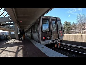 Epic Metrorail Arrivals: Stunning Train Station Footage in Washington, DC | GoPro HERO12.