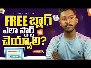 How to Start blogging in 2025 Telugu||how to create a free website and get google Adsense approval||