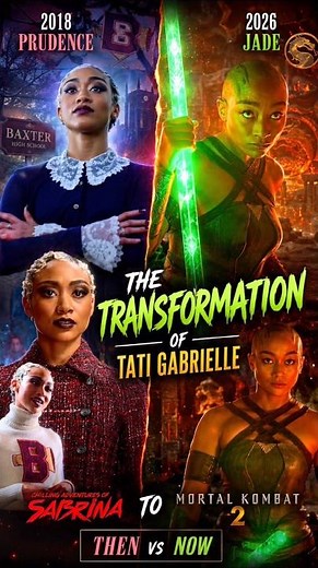 From Prudence to Jade 🔥 Tati Gabrielle’s Transformation | Mortal Kombat 2 (2026)