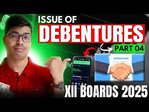 Issue of debentures | Part 4 | Issue of Debentures with Terms of Redemption | class 12 Accounts