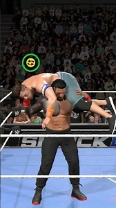 John Cena vs Tribal Chief Roman Reigns | World Heavyweight Title Match #trending #wwe 🔥| Part 09