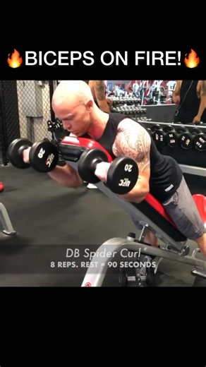 Biceps Death Set 💀 I do these back to back at the end of my biceps workout. Talk about an exploding pump that feels amazing💪 ✳️ Incline Dumbbell Curl Followed by… ✳️ Incline Dumbbell Spider Curl 👉 Train smarter and get faster results over the age 30 with my Free 30-Day Muscle Building Series. Just comment the words “Free Plan” and I’ll send it to you. | Renshaw's Personal Training