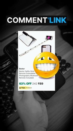 Selfie Stick Tripod with Wireless Remote