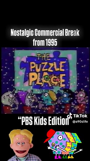 PBS Kids commercial break from 30 years ago! Puzzle Place & Ghostwriter. . . . . . . . . . . . . . . #90s #90skids #80sbaby #nostalgia #millennial