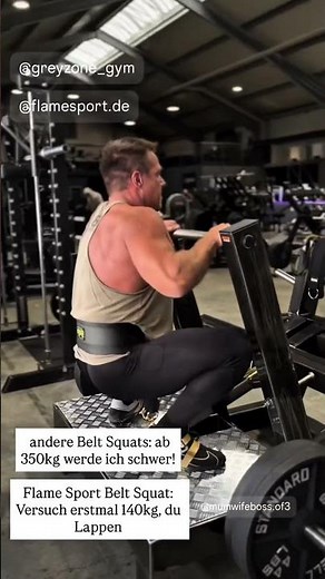 Belt Squat Machine 8DX – Lower Body Power Without Back Load | FLAME SPORT
