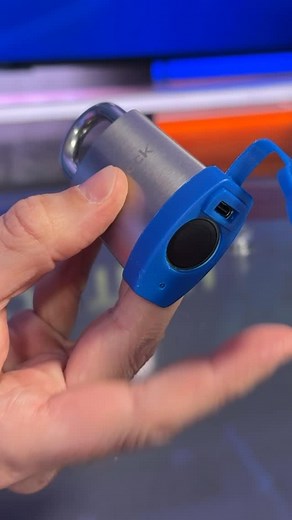 GENIUS! Fingerprint padlock @benjilockofficial | Rich DeMuro