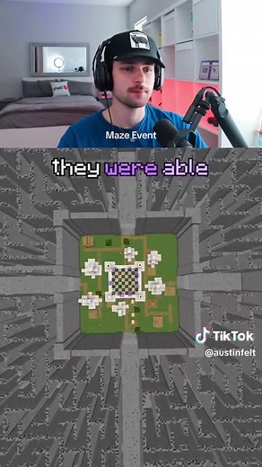 Minecraft Massive Maze Event with 100 Players