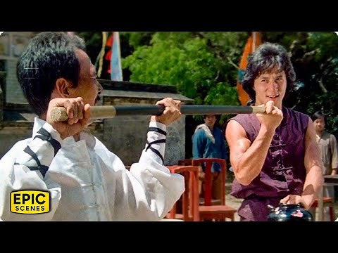 Jackie Chan’s wildest fight against the unstoppable Bamboo King – Drunken Master
