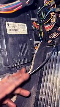 How to Remove #BMW E90 Footwell module FRM #shorts