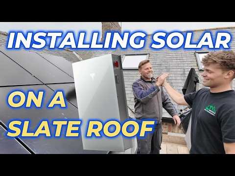 Tesla Powerwall 3 Install + Solar on Slate Roof | Zappi EV Charger | Full UK Install