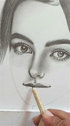Soft Shading Portrait #pencilportrsit #artisticchannel