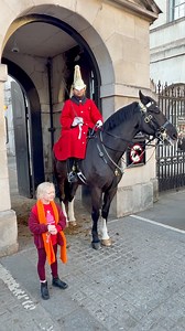 714K views · 12K reactions | Zero Degrees in London — A Guard’s Kind Reaction to a Little Girl ❤️ #HorseGuards #KindnessMatters #LondonWinter #KingsLifeGuard #HumanMoment #FBReels #Respect #LondonLife | The Royal King’s Guards Reel | Facebook