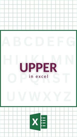 CheatSheets | How to convert text to ALL CAPS in Excel‼️ 🗂️ Don’t forget to save this post! 🧑‍🏫 Get your FREE Excel templates with the link in our bio!... | Instagram