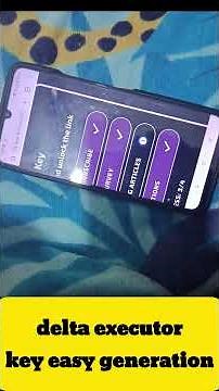 How to Get Delta Executor Key From Work.ink (December 2025) #shorts