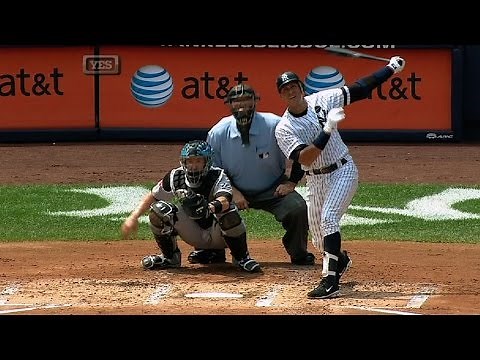 A-Rod connects on his 600th career homer
