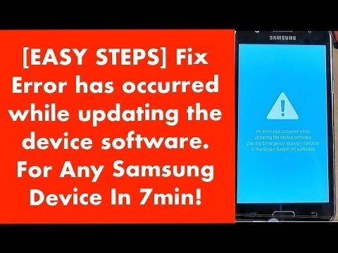 [EASY STEPS] Fix An Error Has Occurred While Updating The Device Software
