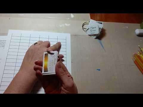 Colored Pencil Conversion Chart - explaining how it works