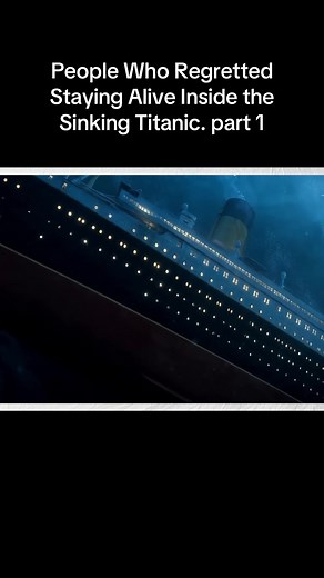 People Who Regretted Staying Alive Inside the Sinking Titanic #interestingfacts #facts #usa