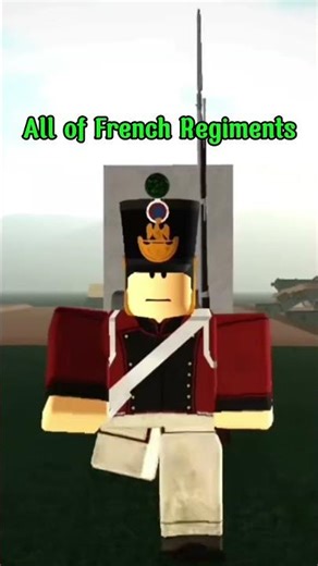 All of French Regiments - Roblox game
