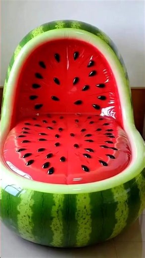 Watermelon jelly blanket covering man, glossy red texture, cozy bright atmosphere #asmr #satisfying