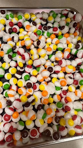 It was so easy! Skittles turned out great according to Teal. I think I’m going to try some produce next. 🥒🥕🌶️🍓🍌 | Three Crazy Crows