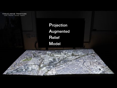 Storytelling through 3D printing - our Projection Augmented Relief Model