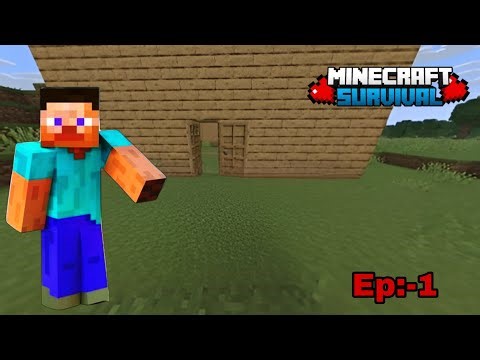Minecraft Java Survival Series Ep 1 – New World, First House & Resources! (Hindi/Urdu Gameplay)