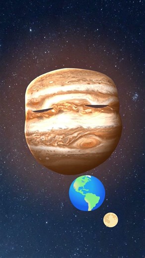 Jupiter eats mercury and earth 💀 #bfdi