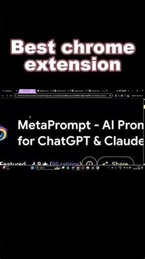 "Unlock your browser's true potential with these 5 game-changing Chrome extensions!" 🤯#shorts