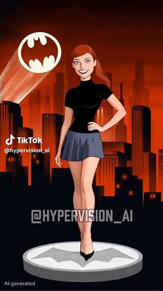 Batgirl Movie Transformation: A Living Cartoon Experience