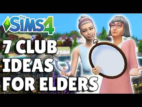 7 Club Ideas For Your Elder Sims | The Sims 4 Get Together Guide