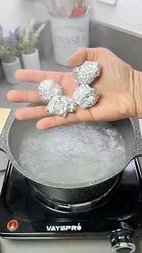 Tarnish disappears instantly with this method #cleaning #satisfying #diy