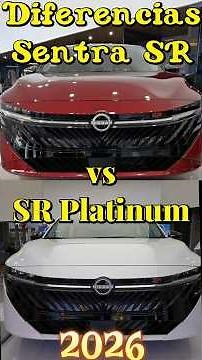 Differences between the 2026 Nissan Sentra SR and SR Platinum #SHORT