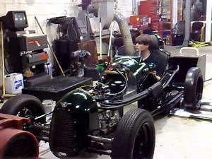 Austin Seven on dyno