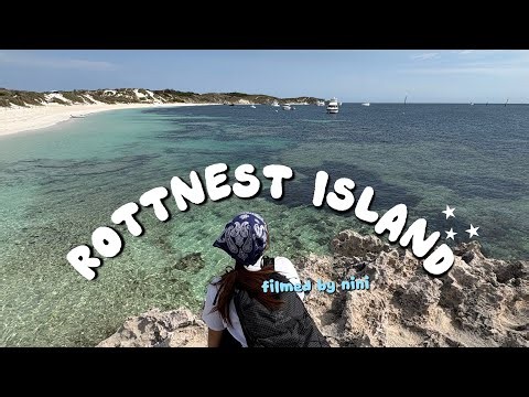 【パースVLOG】ロットネスト島で綺麗な海とクオッカとご対面！🌊🩵自転車で島一周は初心者には修行だったよ★★