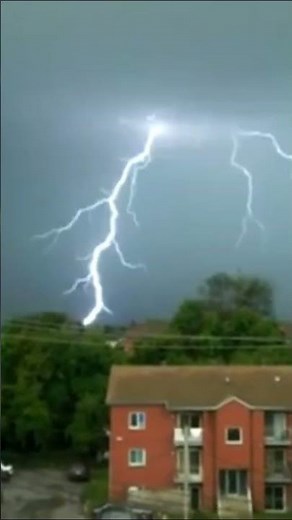 Thunderstorm Scary Lighting #nature #scary #rain #naturesounds #relaxingsounds