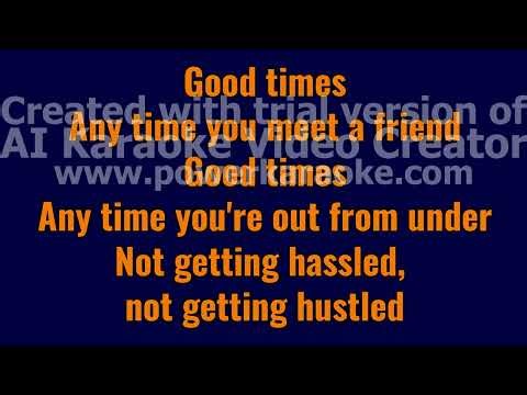 good times theme karaoke