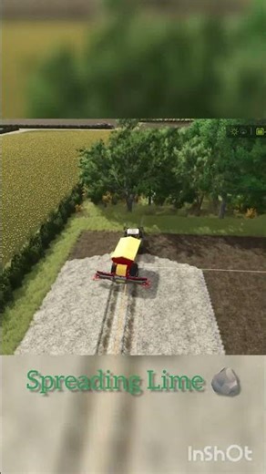 Spreading Lime in FS25 #fs25 #lime #agriculture