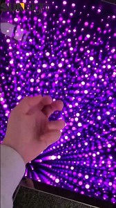 ✨ RGB Color Changing Infinity Mirror LED Sign